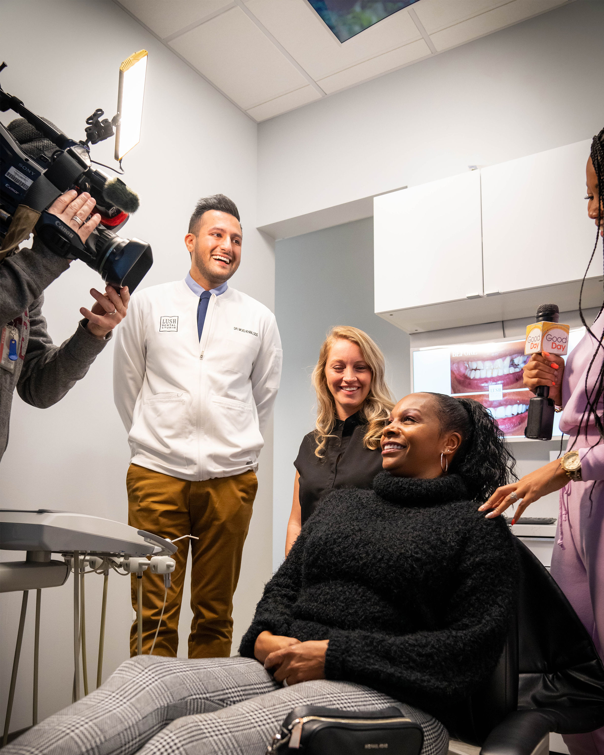 Lush Dental Studio featured on Sacramento TV news