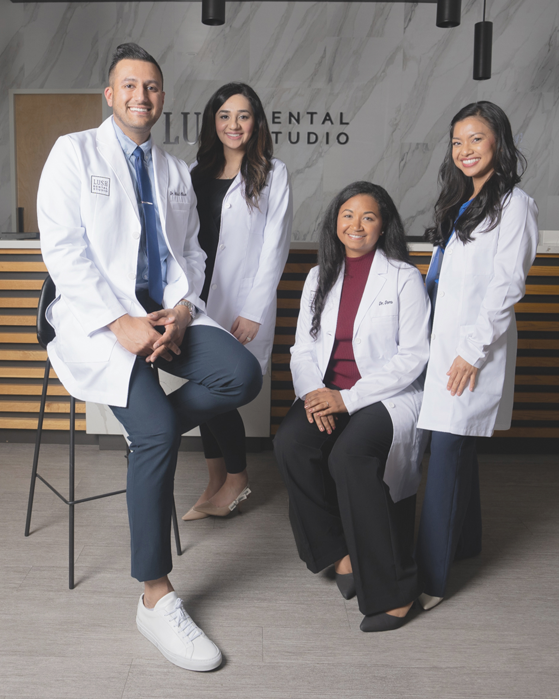 Lush Dental Studio doctors team Sacramento